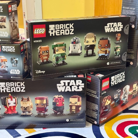 LEGO STAR WARS BRICKHEADZ SUPER BUNDLE ALL unopened! - Picture 2 of 7